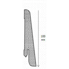 Плінтус Kluchuk Neo Plinth KLN100-05 Дуб крижаний (100мм)