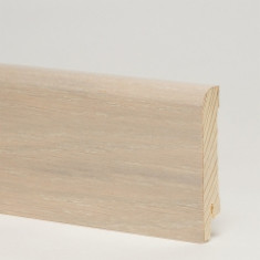 Деревянный плинтус Pedross дуб арктика прямой (70мм)